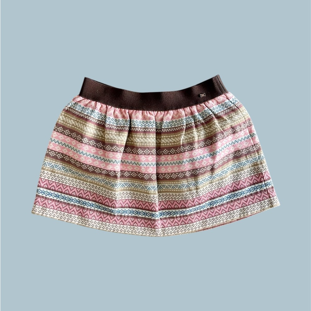 Mayoral Jeans Spain Adult Size XS 24x12 Youth 9 Mini Skirt Stretchy Neutral Cute